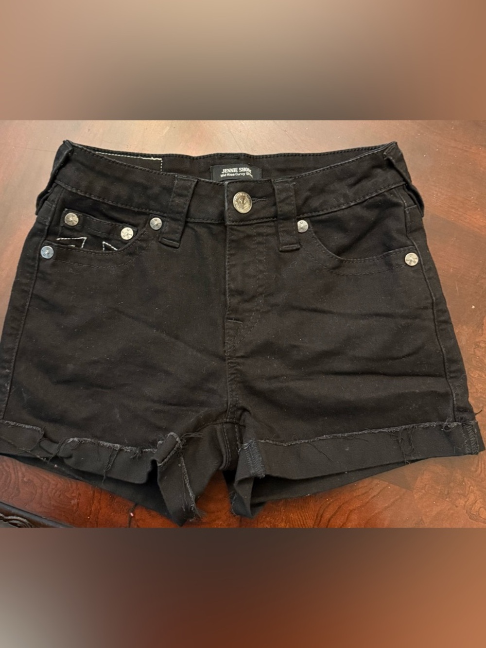 True Religion shorts size 25